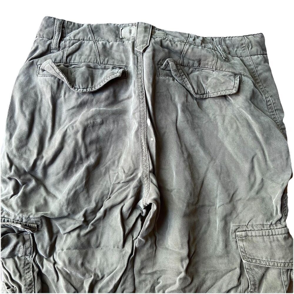 Lucky Brand Olive Green Cargo Utility Jogger Pants 100% Tencel Women's 27 - Picture 6 of 8